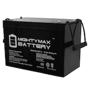 MIGHTY MAX BATTERY 12V 100Ah SLA AGM Compatible Battery for APC SILCON SL320KG ML100-1280